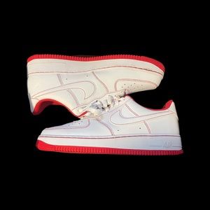 Nike Air FORCE 1 White/Red